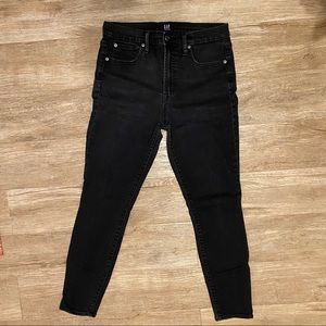 Gap High Rise True Skinny Jeans